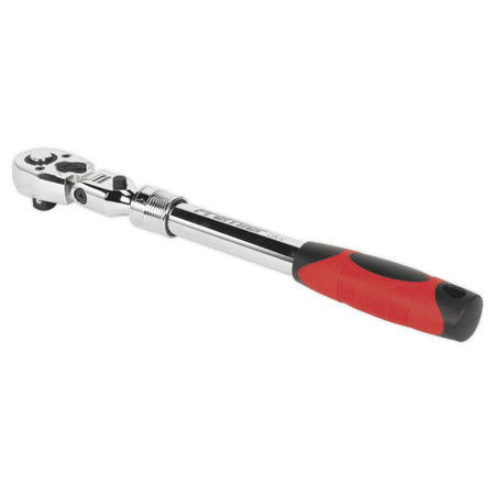 Sealey Flexi-Head Ratchet Wrench 1/2"Sq Drive Extendable Model No-AK6682