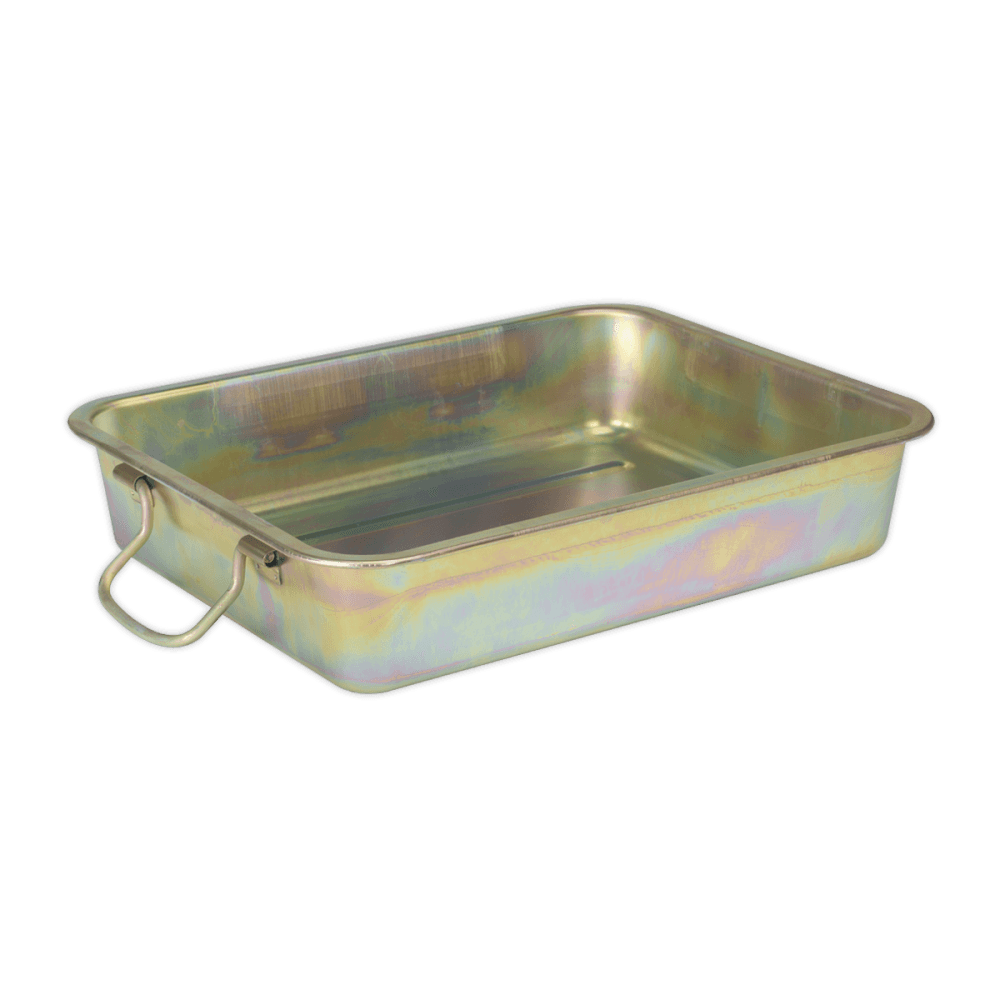 Sealey Metal Drain Pan 9ltr Model No-DRPM1