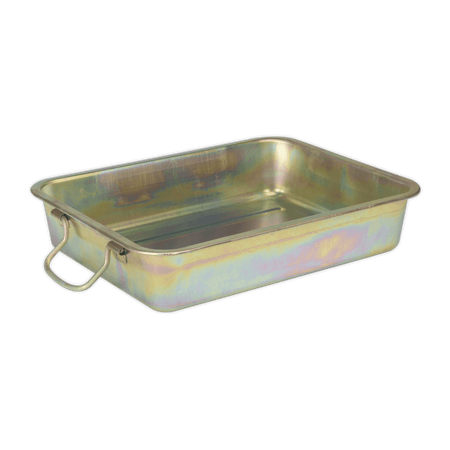 Sealey Metal Drain Pan 9ltr Model No-DRPM1