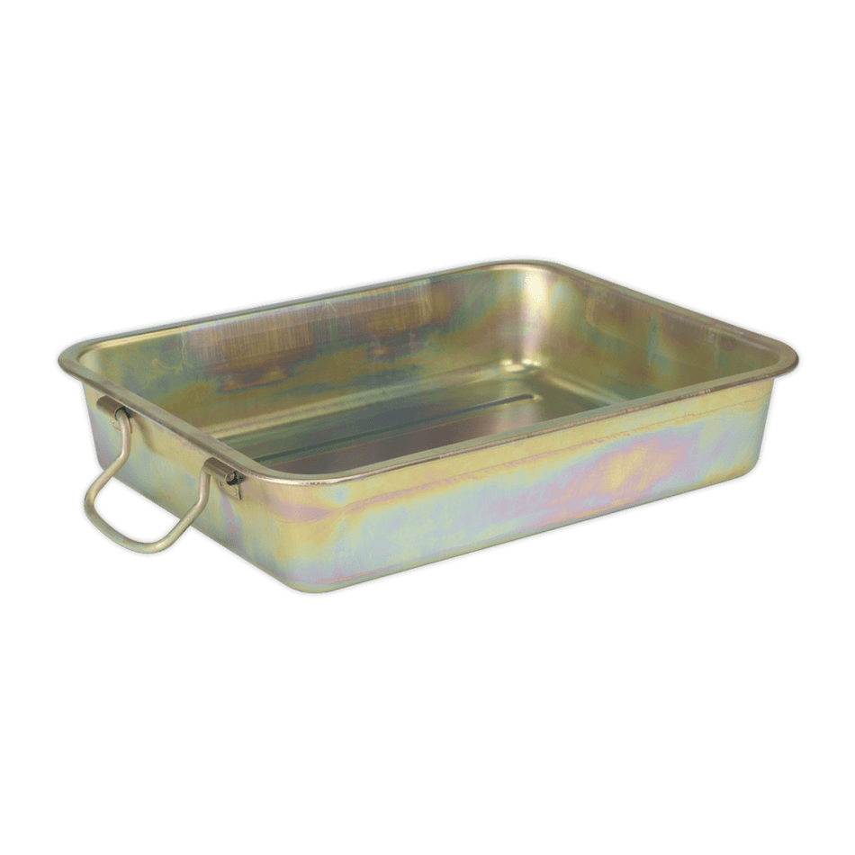 Sealey Metal Drain Pan 9ltr Model No-DRPM1