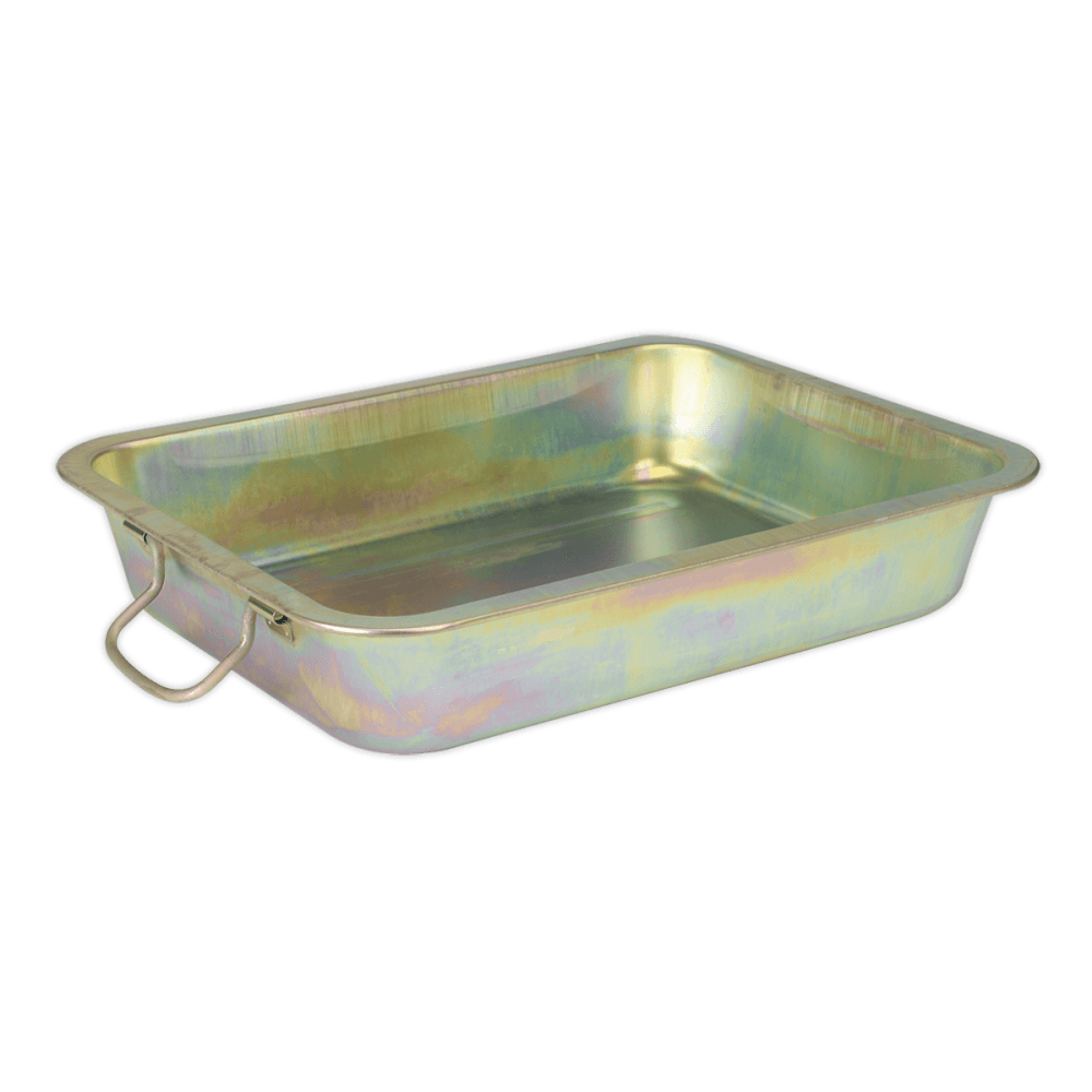 Sealey Metal Drain Pan 12ltr Model No-DRPM2
