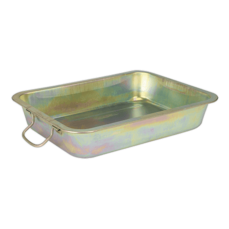 Sealey Metal Drain Pan 12ltr Model No-DRPM2