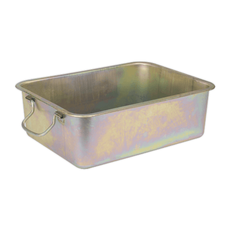 Sealey Metal Drain Pan 16ltr Model No-DRPM3