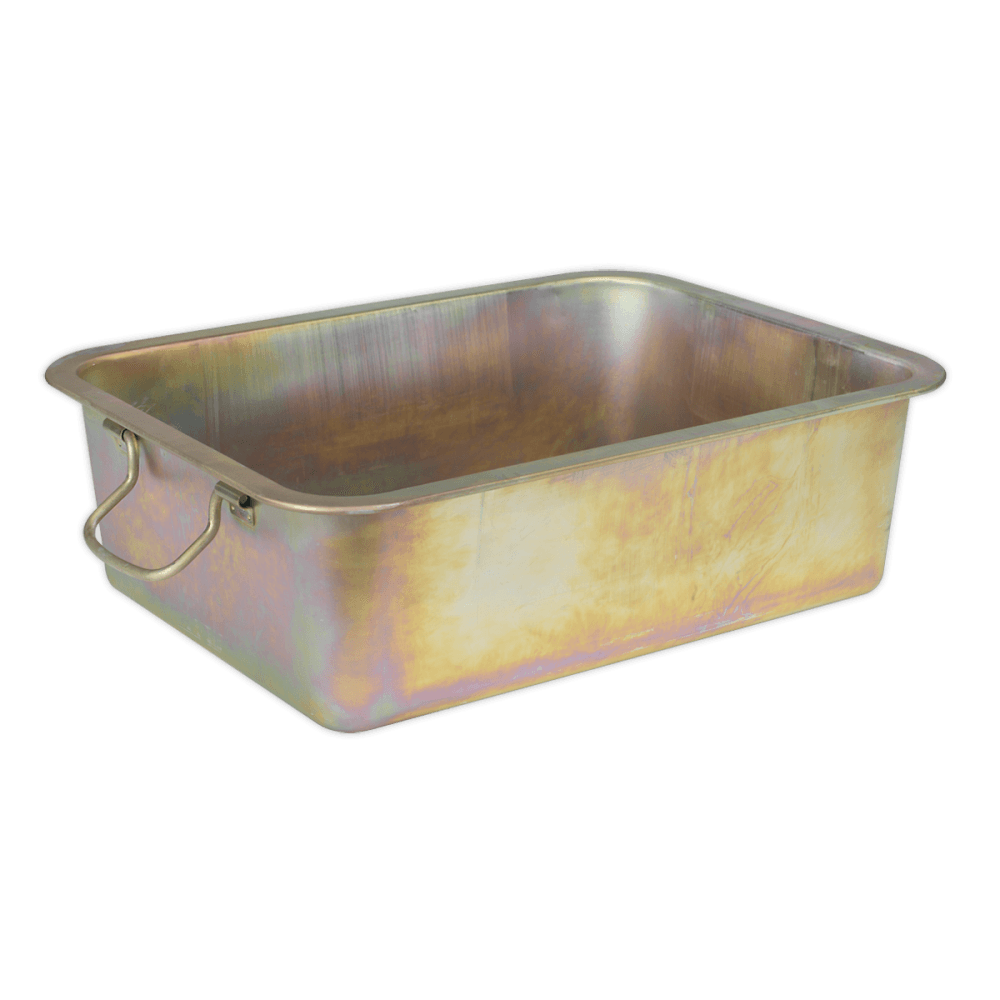 Sealey Metal Drain Pan 20ltr Model No-DRPM4