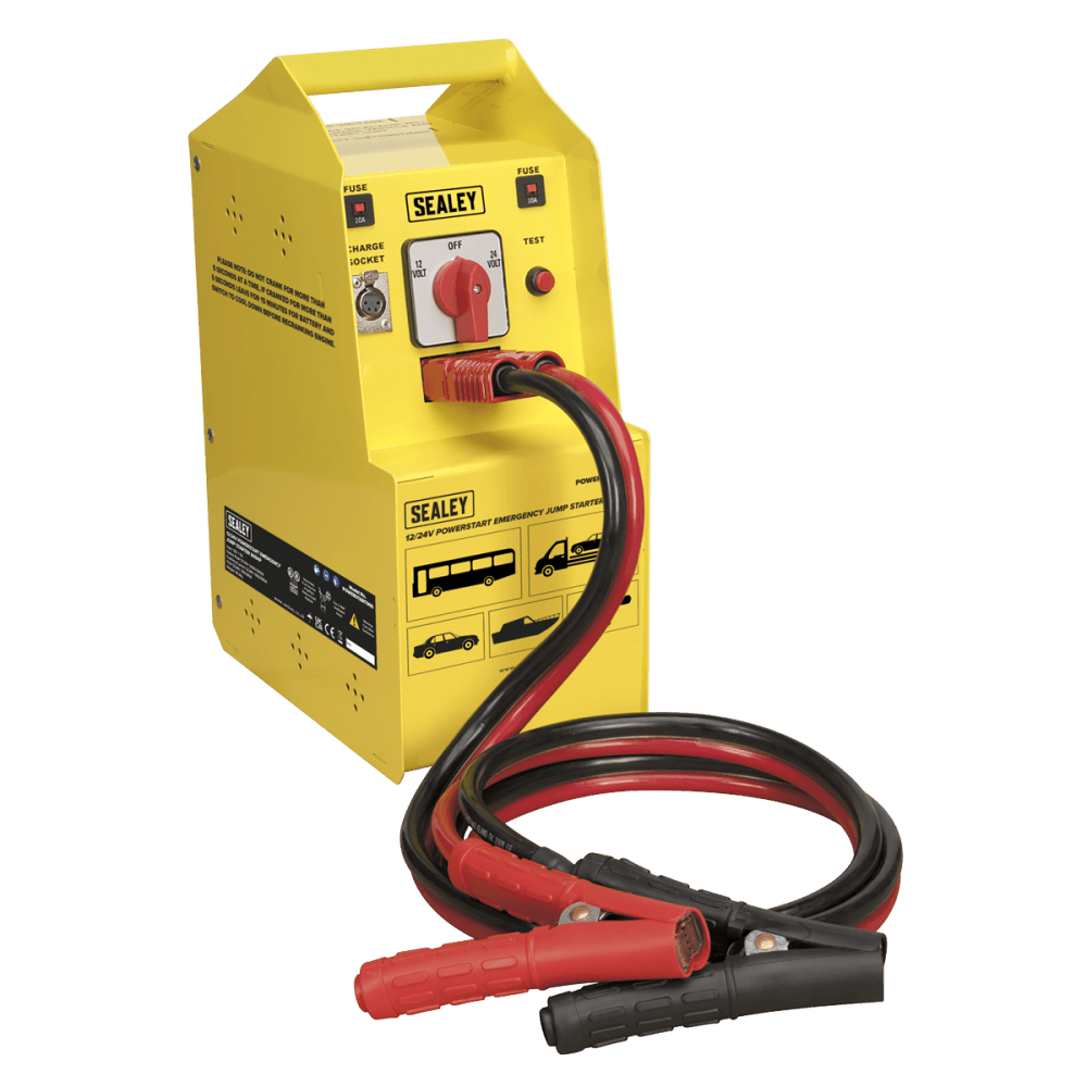 Sealey PowerStart Emergency Power Pack 900hp Start 12/24V Model No-POWERSTART900