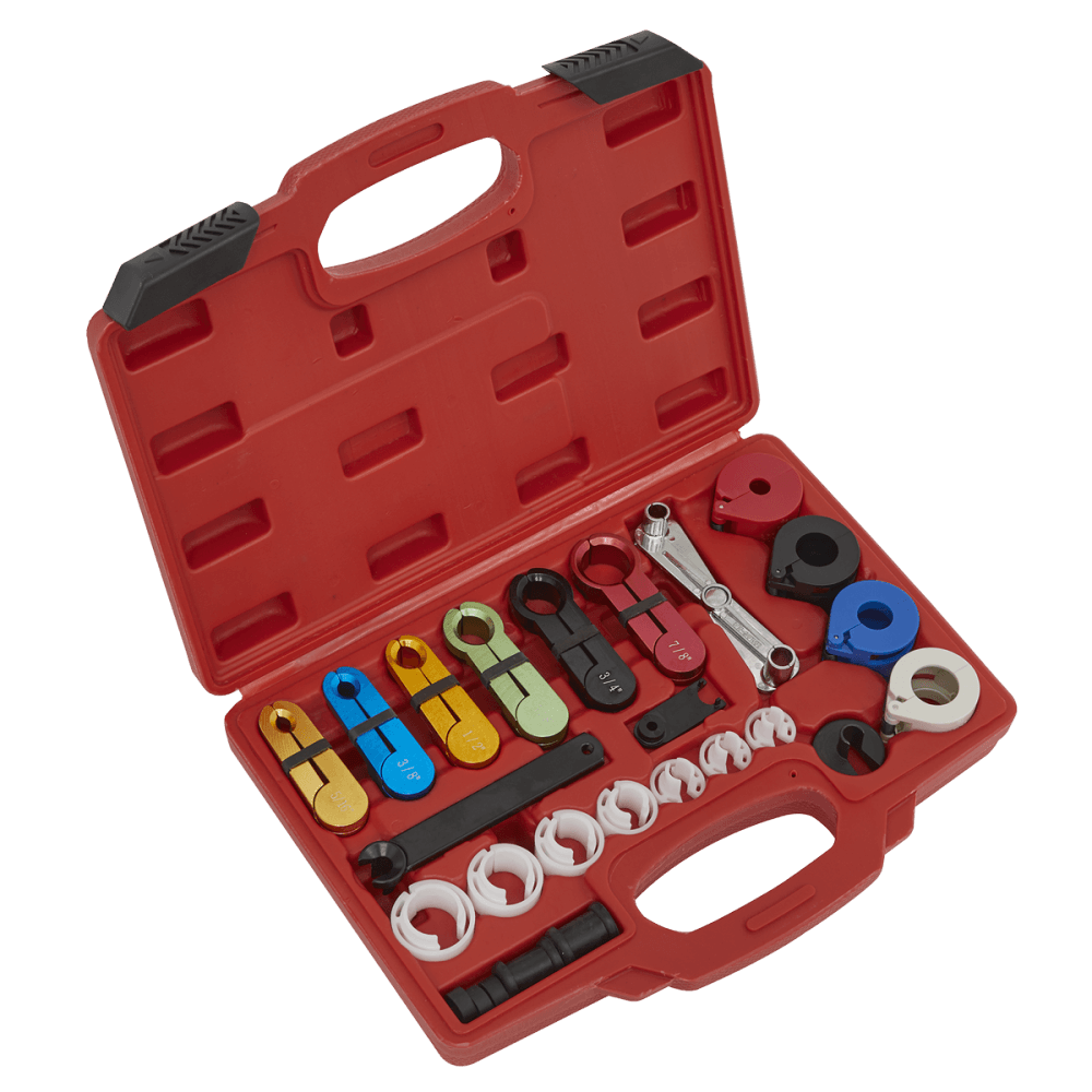 Sealey Fuel & Air Conditioning Disconnection Tool Kit 21pc Model No-VS0457