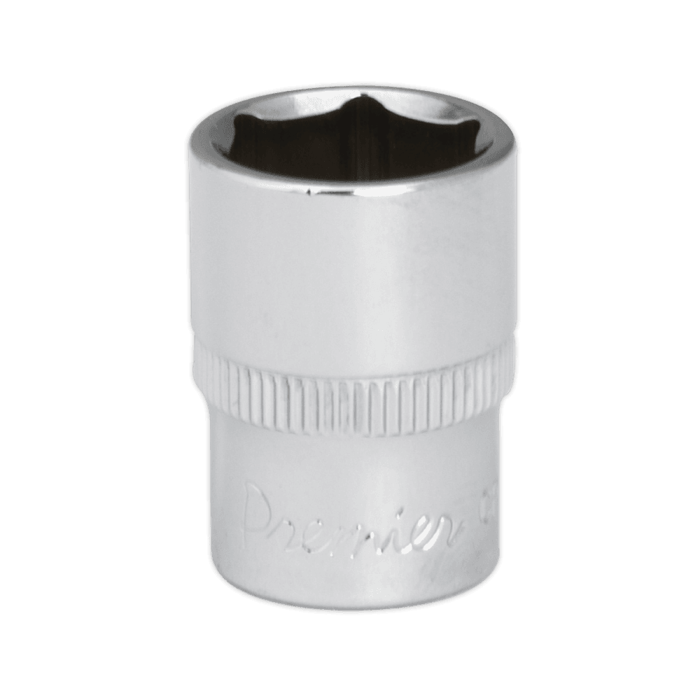 Sealey WallDrive Socket 13mm 1/4"Sq Drive Fully Polished Model No-SP1413
