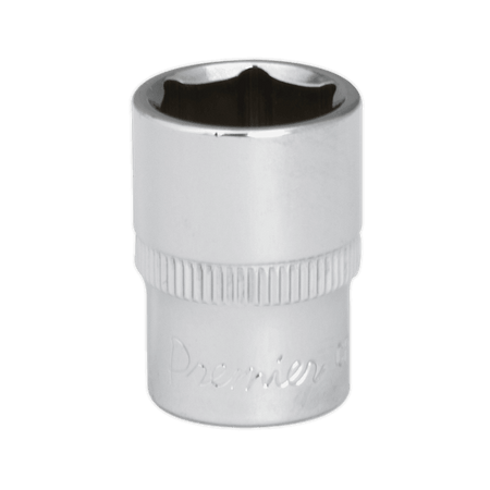 Sealey WallDrive Socket 13mm 1/4"Sq Drive Fully Polished Model No-SP1413