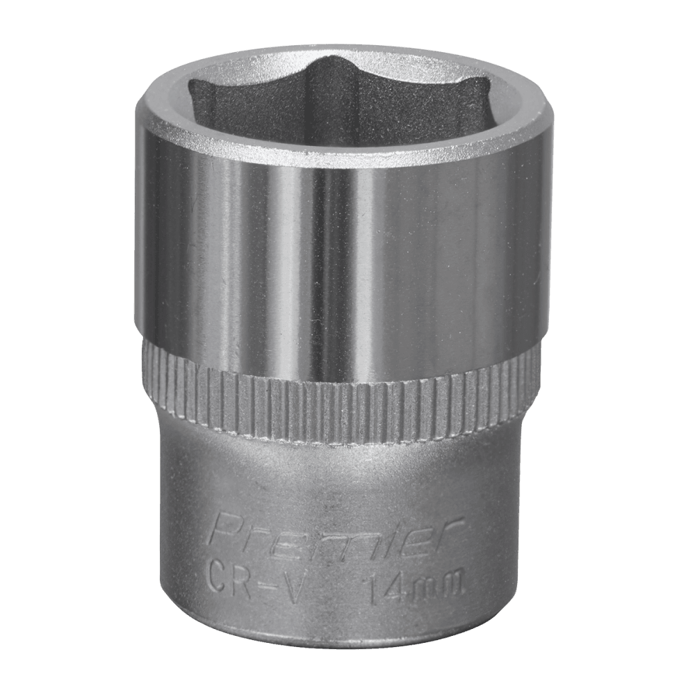 Sealey WallDrive Socket 14mm 1/4"Sq Drive Model No-S1414