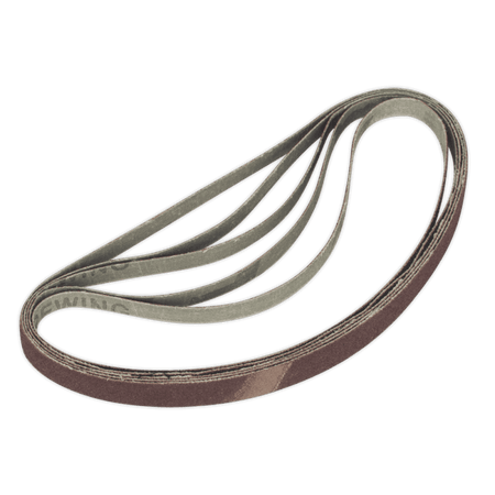 Sealey Sanding Belt 40Grit 12 x 456mm Pack of 5 Model No-SBS35/B40GW