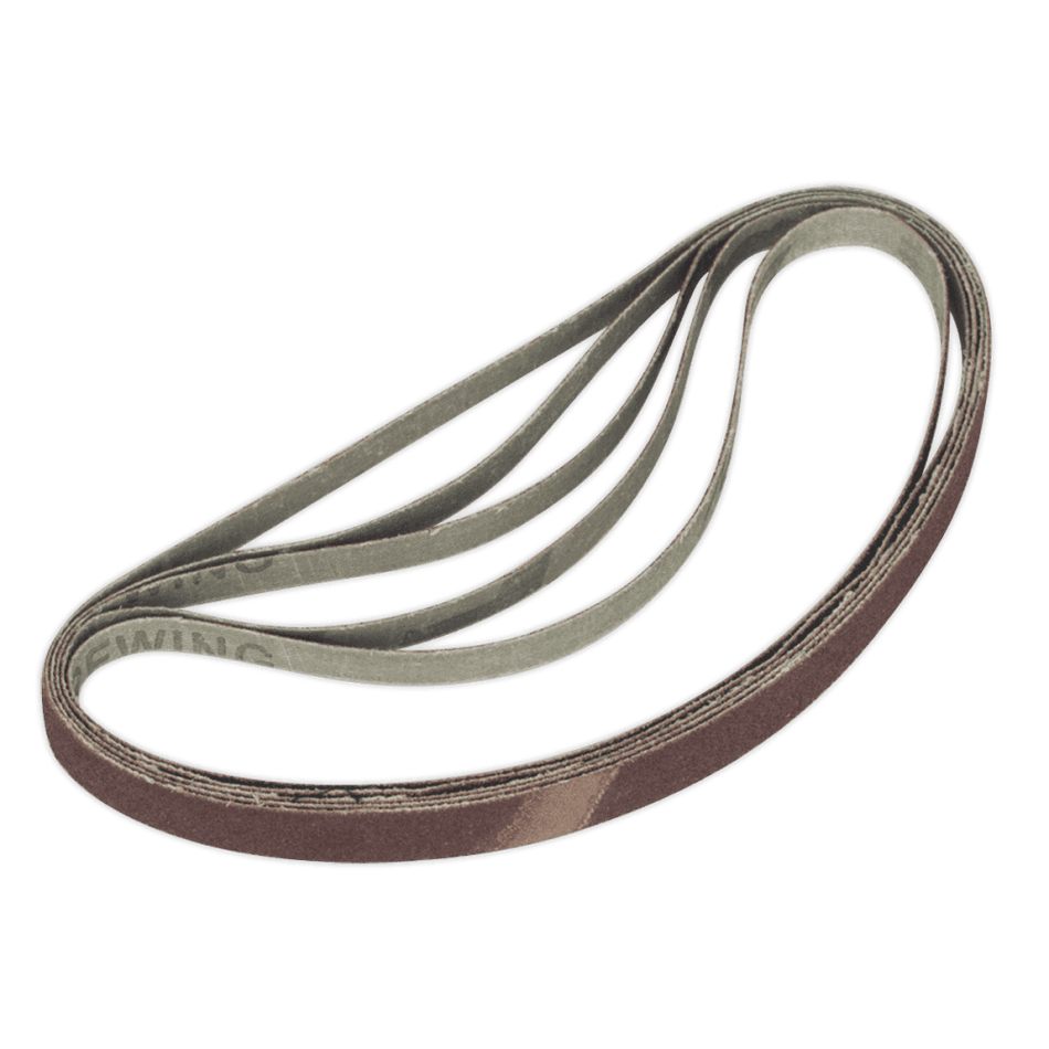 Sealey Sanding Belt 40Grit 12 x 456mm Pack of 5 Model No-SBS35/B40GW