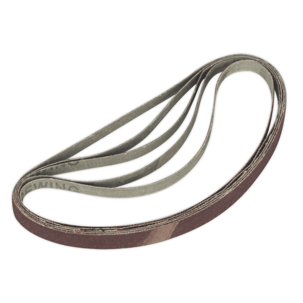Sealey Sanding Belt 60Grit 12 x 456mm Pack of 5 Model No-SBS35/B60GW