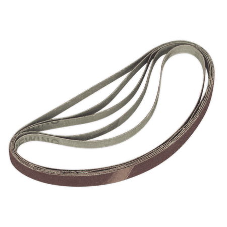 Sealey Sanding Belt 60Grit 12 x 456mm Pack of 5 Model No-SBS35/B60GW