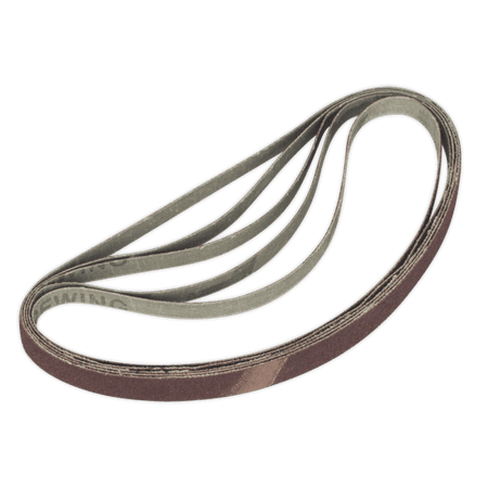 Sealey Sanding Belt 80Grit 12 x 456mm Pack of 5 Model No-SBS35/B80GW