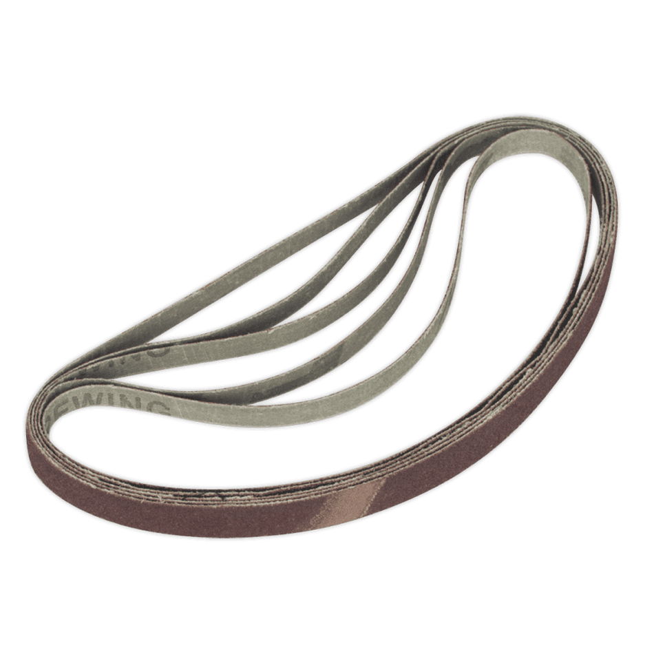 Sealey Sanding Belt 100Grit 12 x 456mm Pack of 5 Model No-SBS35/B100GW