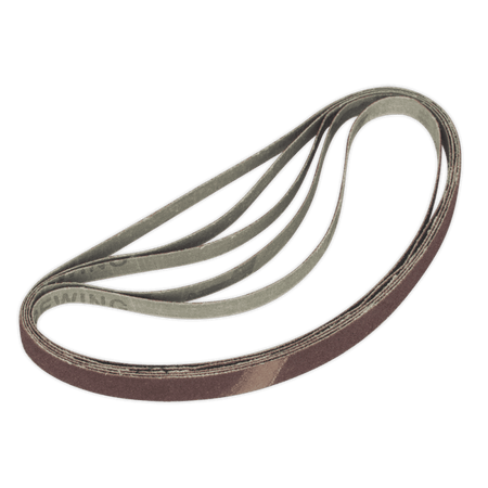 Sealey Sanding Belt 120Grit 12 x 456mm Pack of 5 Model No-SBS35/B120GW