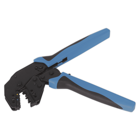 Sealey Ratchet Crimping Tool Angled Head Insulated Terminals Model No-AK3863
