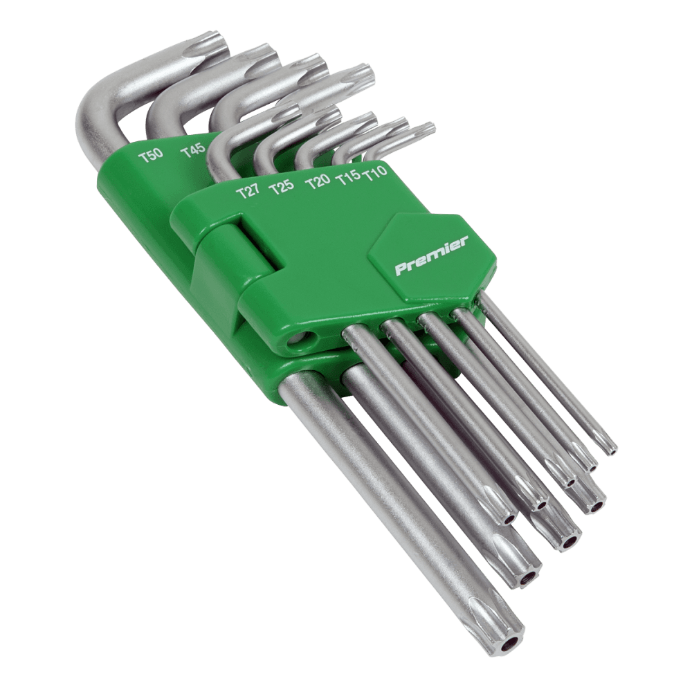 Sealey Security TRX-Star Key Set 9pc Long Model No-AK7162