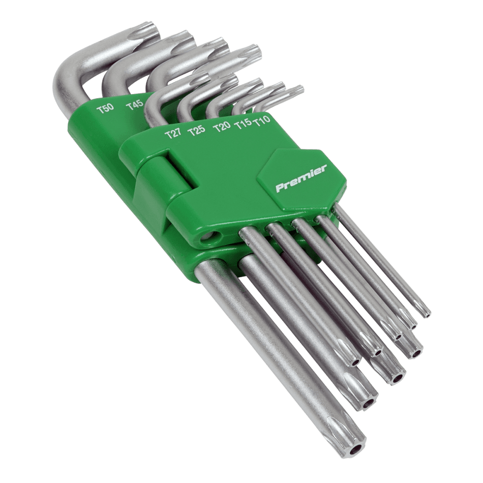 Sealey Security TRX-Star Key Set 9pc Long Model No-AK7162