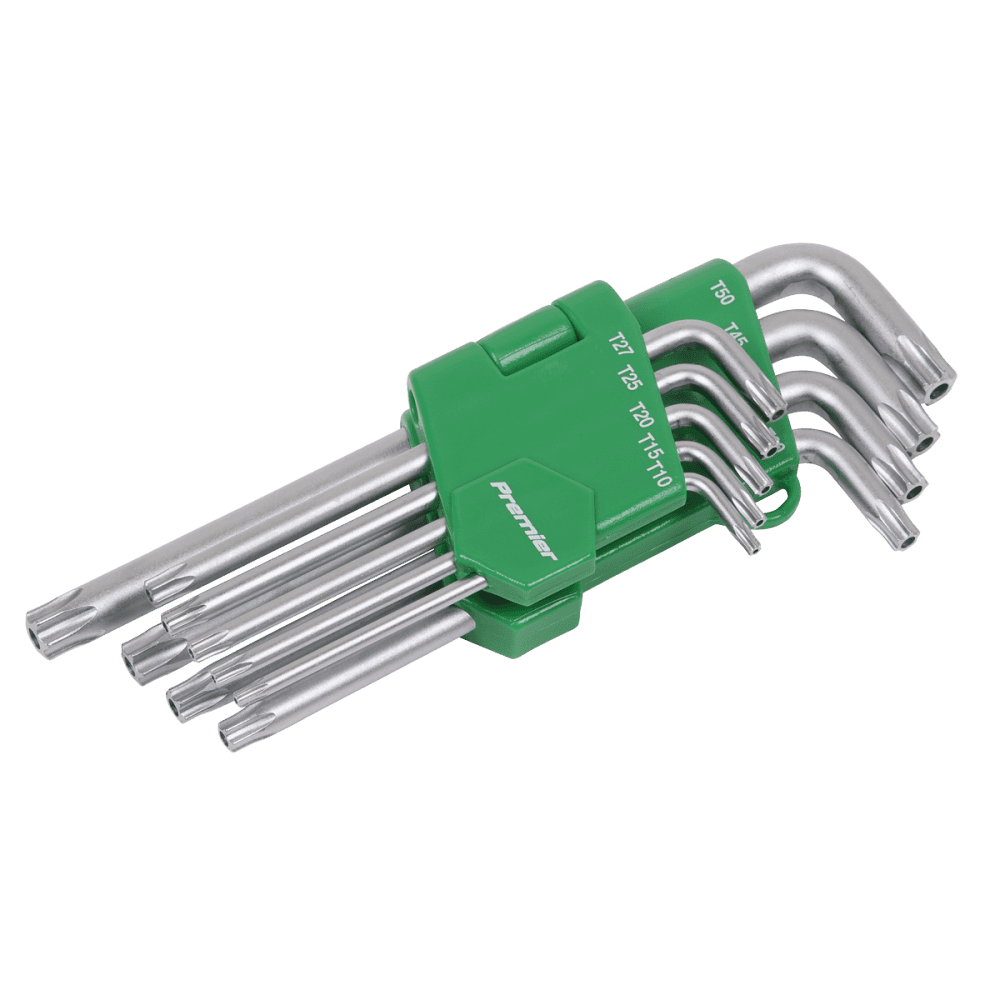 Sealey Security TRX-Star Key Set 9pc Long Model No-AK7162