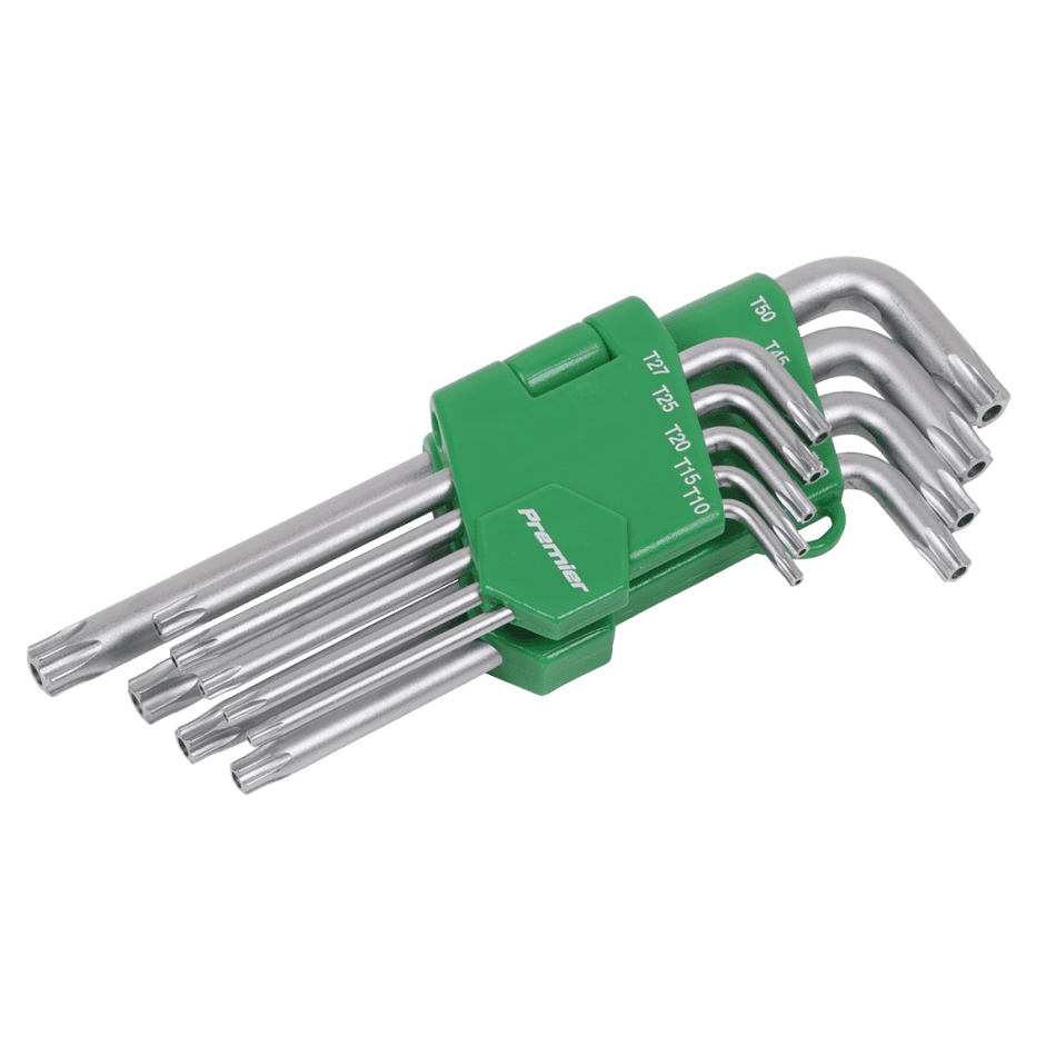 Sealey Security TRX-Star Key Set 9pc Long Model No-AK7162