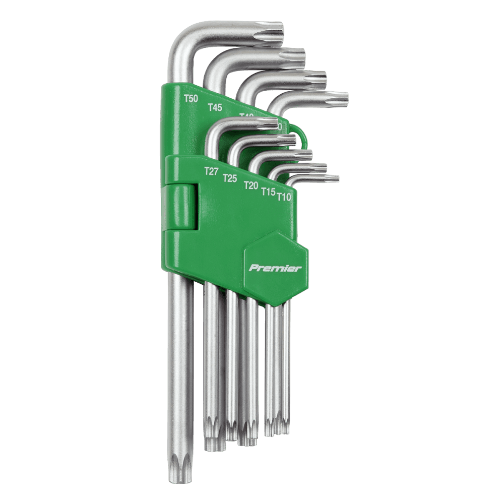 Sealey Security TRX-Star Key Set 9pc Long Model No-AK7162