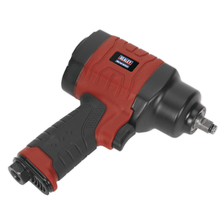 Sealey Composite Air Impact Wrench 3/8"Sq Drive Twin Hammer Model No-GSA6000