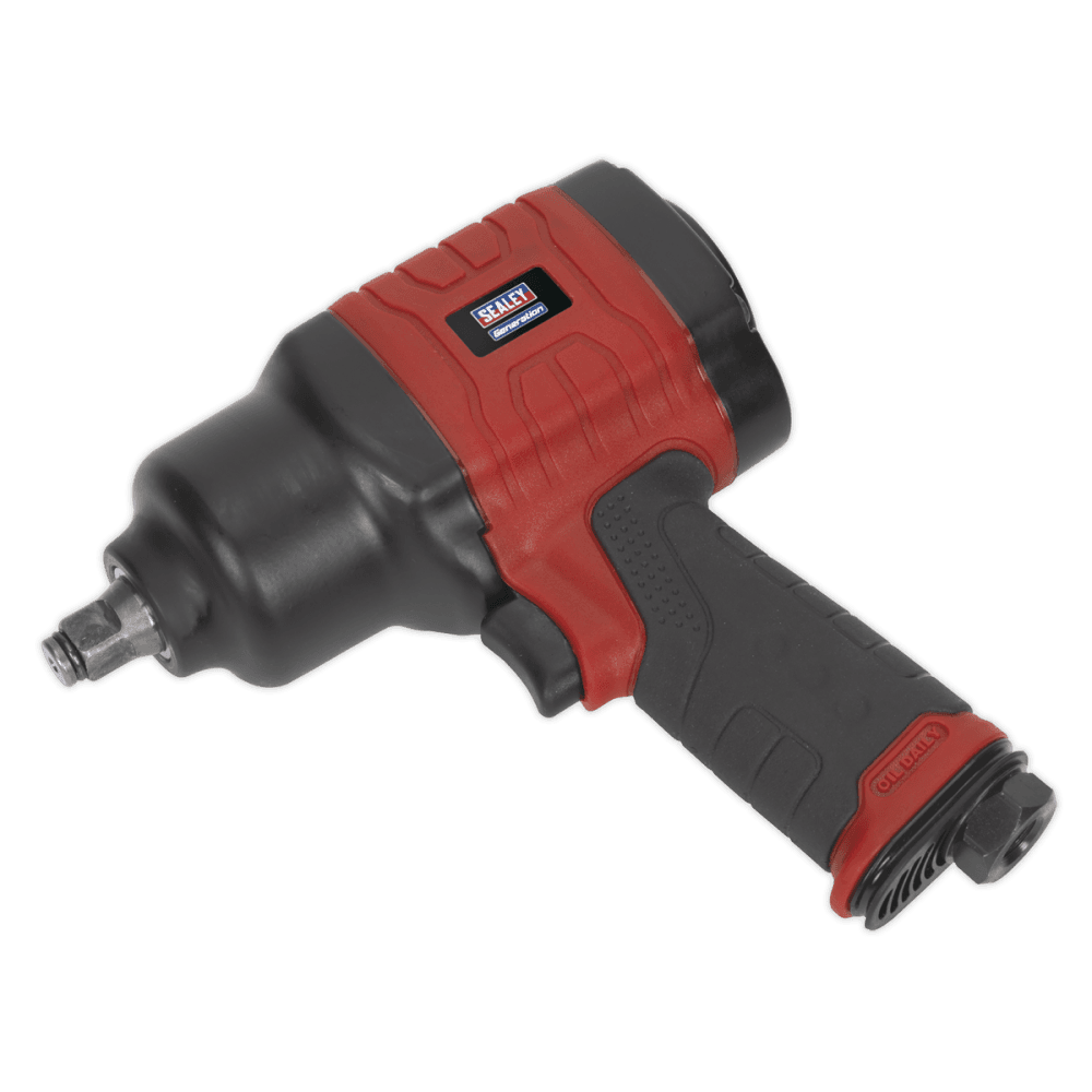 Sealey Composite Air Impact Wrench 1/2"Sq Drive Twin Hammer Model No-GSA6002