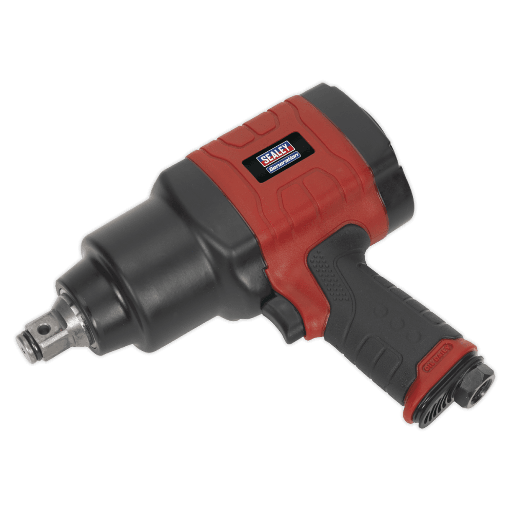 Sealey Composite Air Impact Wrench 3/4"Sq Drive Twin Hammer Model No-GSA6004