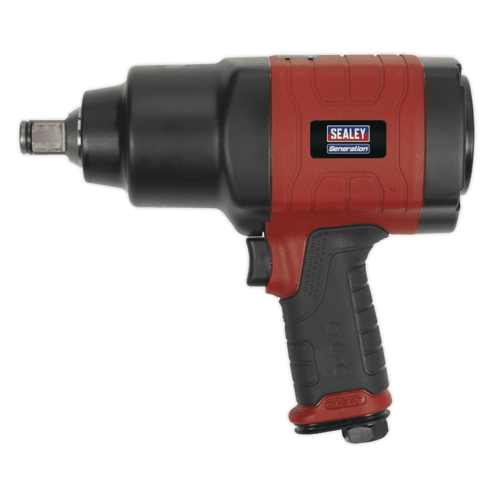 Sealey Composite Air Impact Wrench 3/4"Sq Drive Twin Hammer Model No-GSA6004