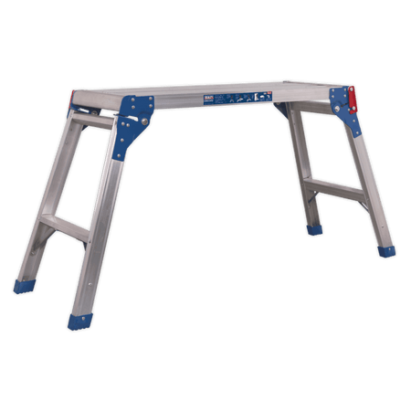 Sealey Aluminium Folding Platform 2-Tread Model No-APS2E