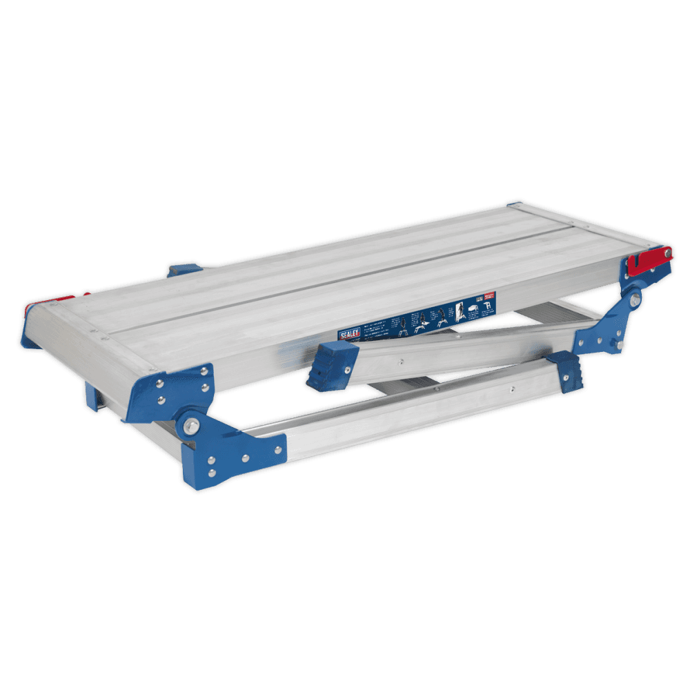 Sealey Aluminium Folding Platform 2-Tread Model No-APS2E