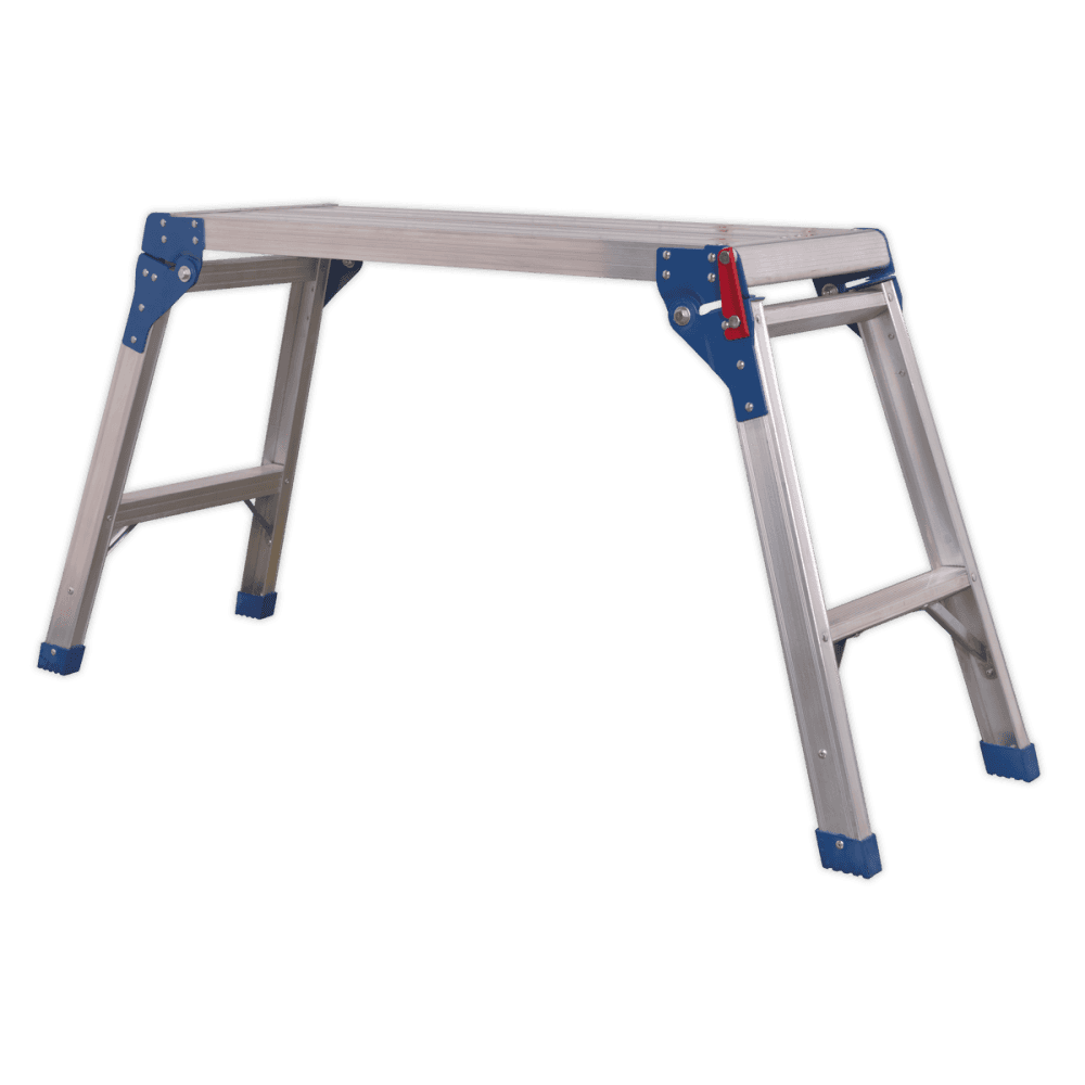 Sealey Aluminium Folding Platform 2-Tread Model No-APS2E