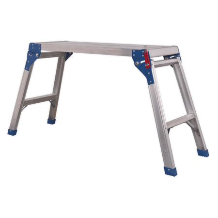 Sealey Aluminium Folding Platform 2-Tread Model No-APS2E