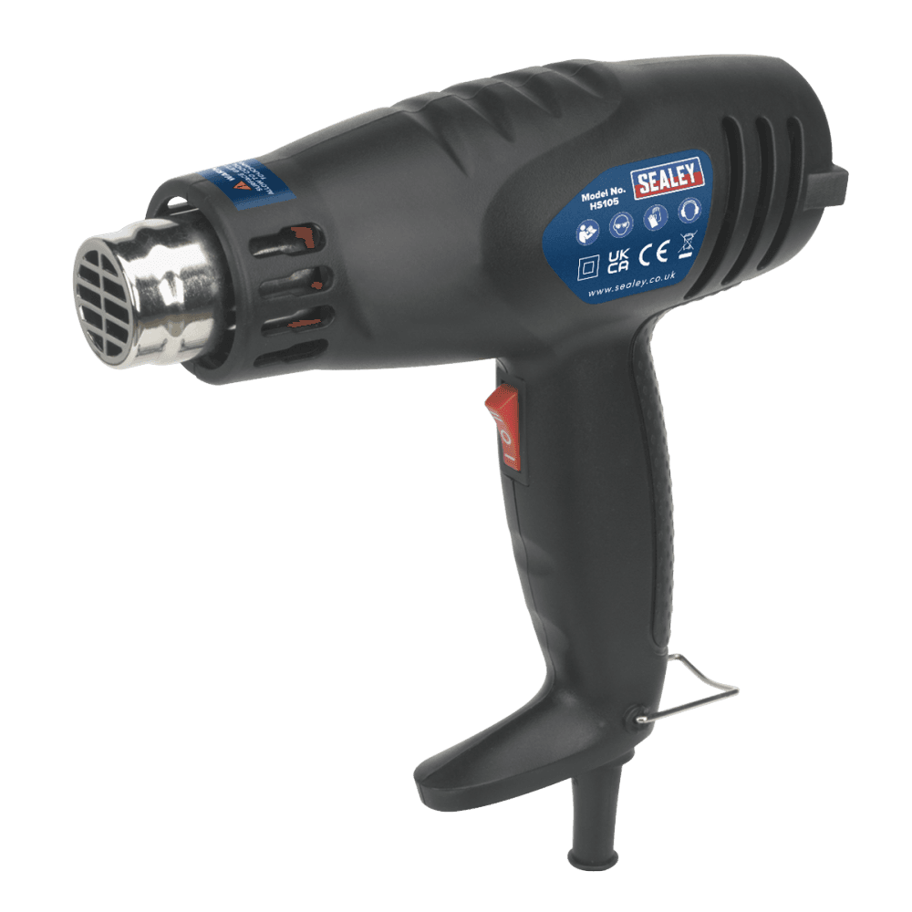 Sealey Hot Air Gun 1600W 2-Speed 370Â¶ÃºC/500Â¶ÃºC Model No-HS105