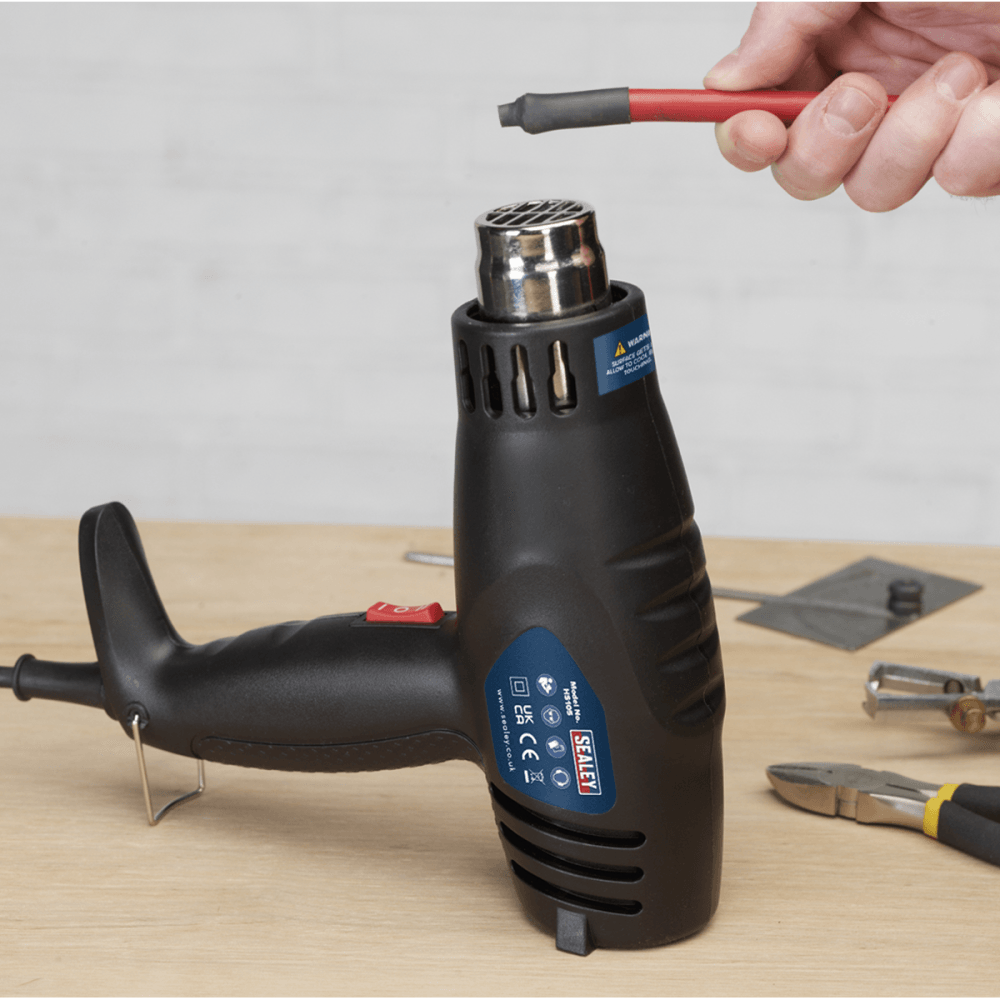 Sealey Hot Air Gun 1600W 2-Speed 370Â¶ÃºC/500Â¶ÃºC Model No-HS105