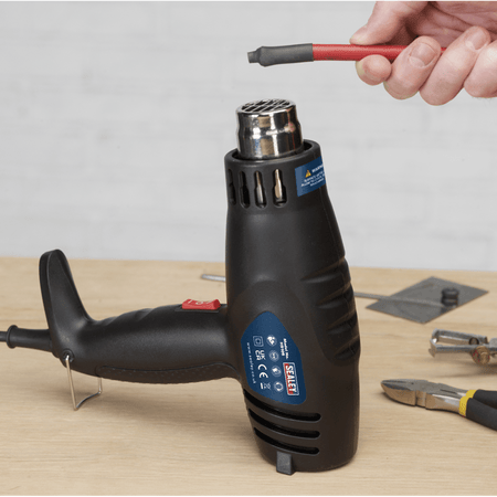Sealey Hot Air Gun 1600W 2-Speed 370Â¶ÃºC/500Â¶ÃºC Model No-HS105