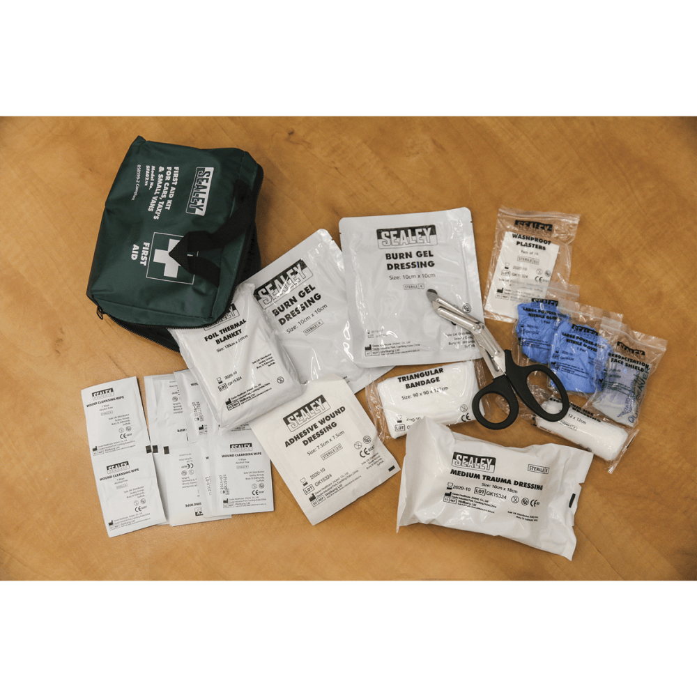 Sealey Compact Travel First Aid Kit Model No-SFA02