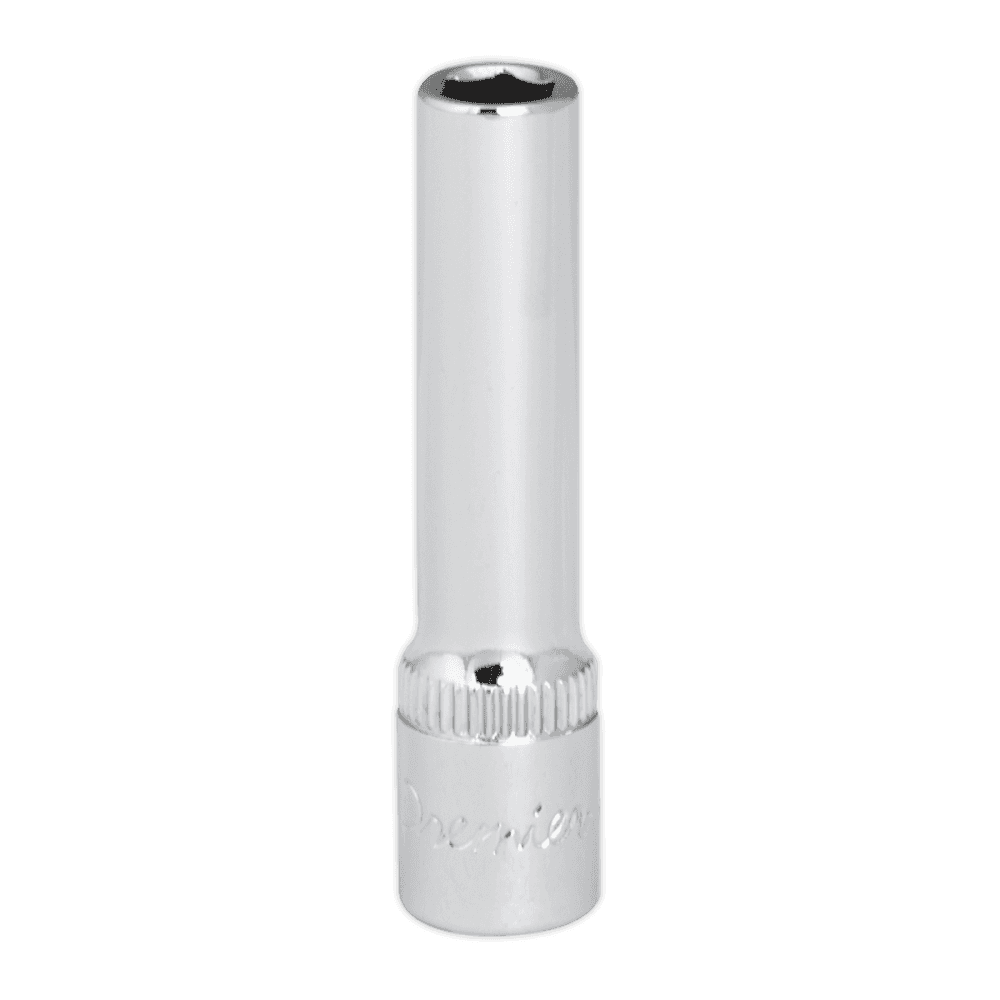 Sealey WallDrive Socket 6mm Deep 1/4"Sq Drive Fully Polished Model No-SP1406D