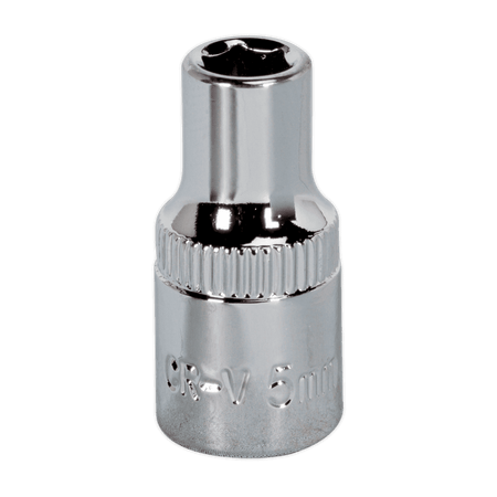 Sealey WallDrive Socket 5mm 1/4"Sq Drive Fully Polished Model No-SP1405