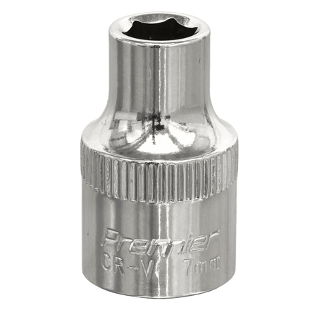Sealey WallDrive Socket 7mm 3/8"Sq Drive Fully Polished Model No-SP3807