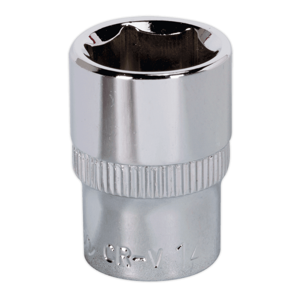 Sealey WallDrive Socket 14mm 3/8"Sq Drive Fully Polished Model No-SP3814