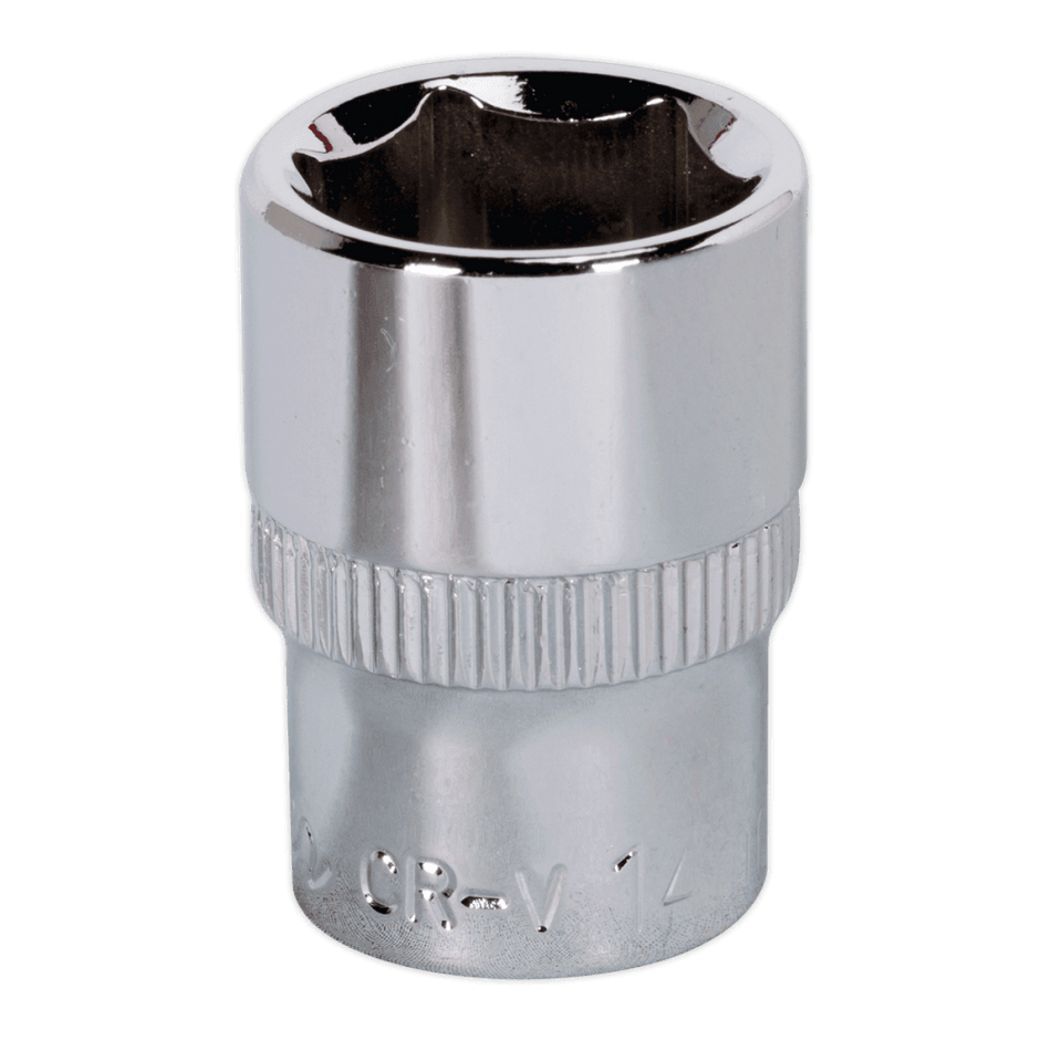 Sealey WallDrive Socket 14mm 3/8"Sq Drive Fully Polished Model No-SP3814