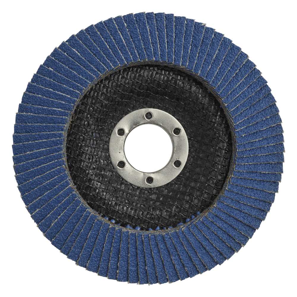 Sealey Flap Disc Zirconium 125mm 22mm Bore 60Grit Model No-FD12560