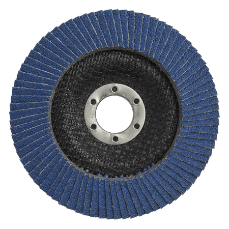 Sealey Flap Disc Zirconium 125mm 22mm Bore 60Grit Model No-FD12560