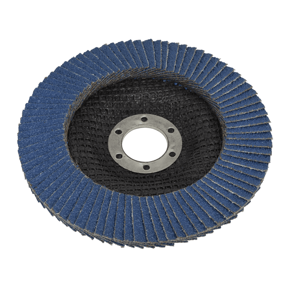 Sealey Flap Disc Zirconium 125mm 22mm Bore 40Grit Model No-FD12540