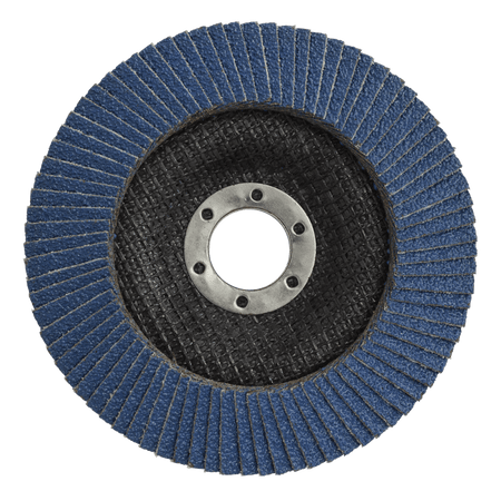 Sealey Flap Disc Zirconium 125mm 22mm Bore 40Grit Model No-FD12540