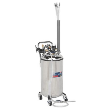 Sealey Fuel Tank Drainer 90ltr Stainless Steel Model No-TP201