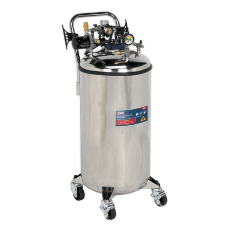 Sealey Fuel Tank Drainer 90ltr Stainless Steel Model No-TP201