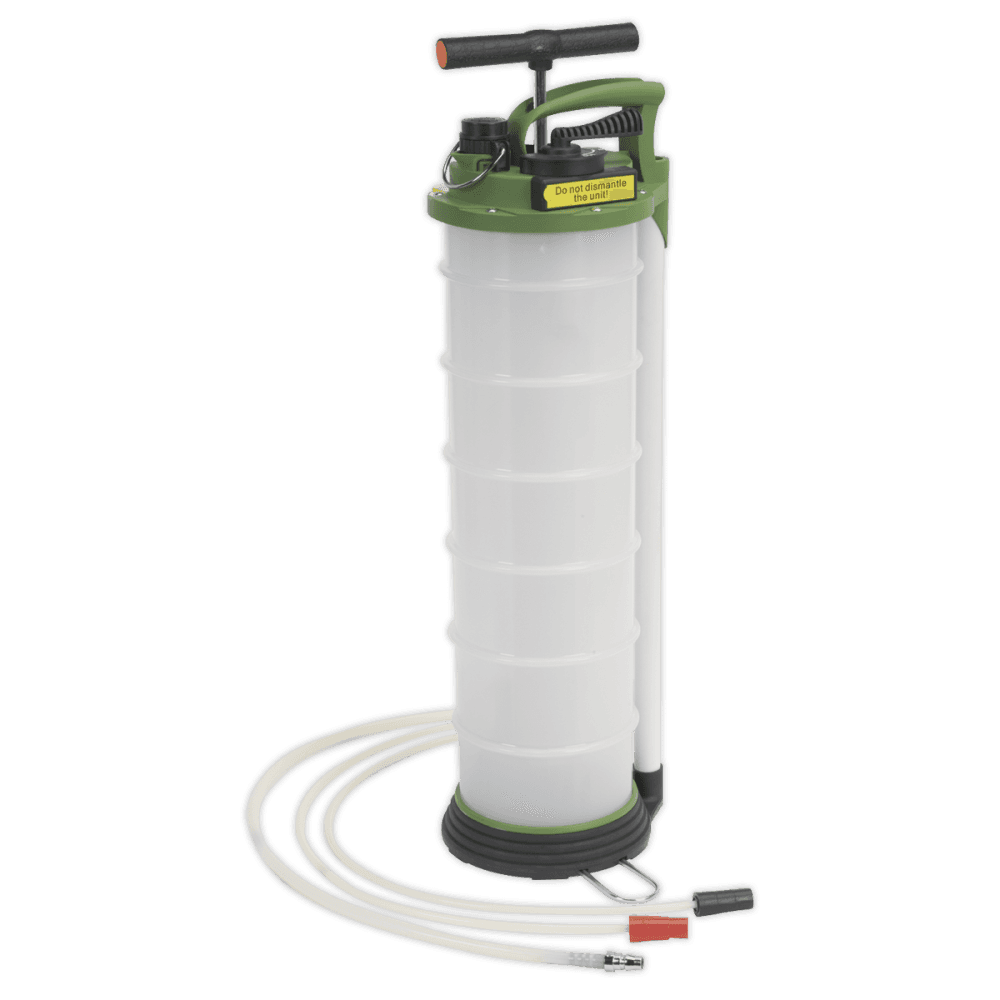 Sealey Vacuum Oil & Fluid Extractor & Discharge 6ltr Model No-TP6905